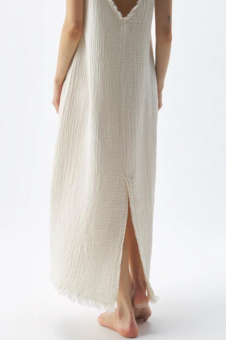 ARABELLA MAXI DRESS - WHITE
