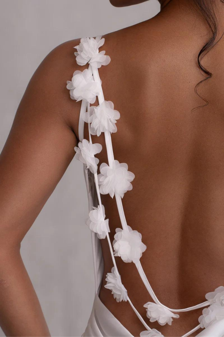 RUBY MAXI LONG DRESS - WHITE