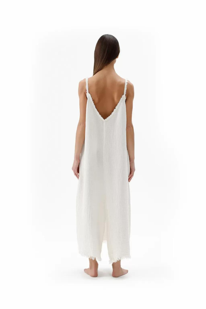 ARABELLA MAXI DRESS - WHITE