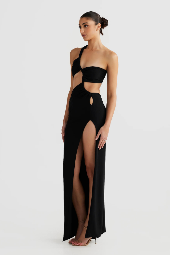 FERNANDA MAXI DRESS - BLACK