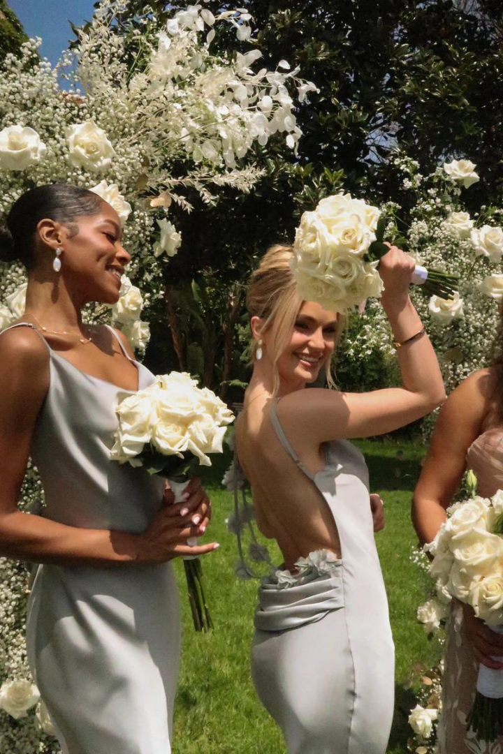 RUBY MAXI LONG DRESS - LIGHT GREEN