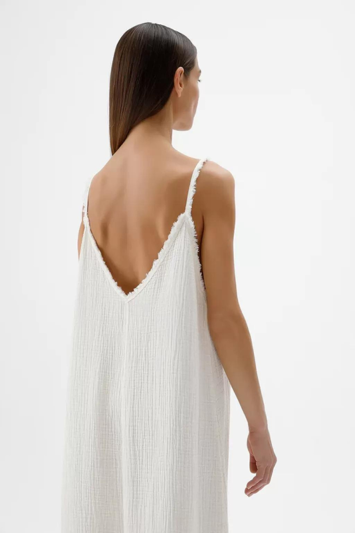 ARABELLA MAXI DRESS - WHITE