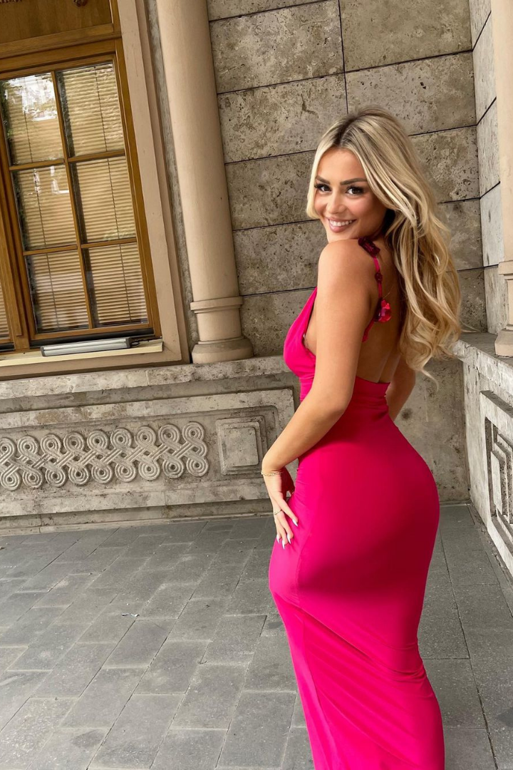 WHITNEY SLEEVELESS MAXI DRESS - ROSE