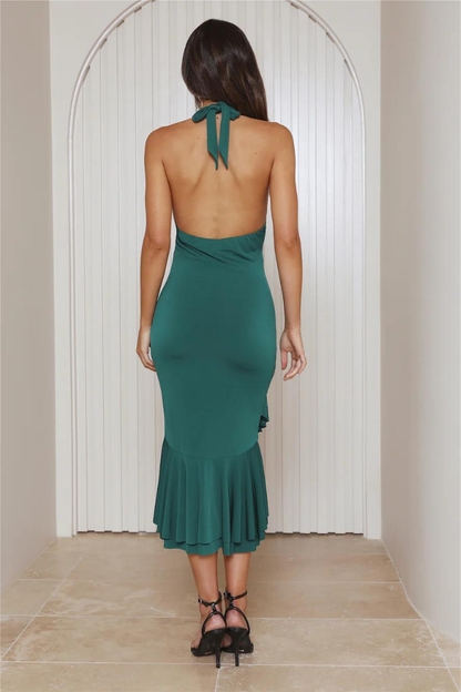 BRIGHID HELTER MIDI DRESS