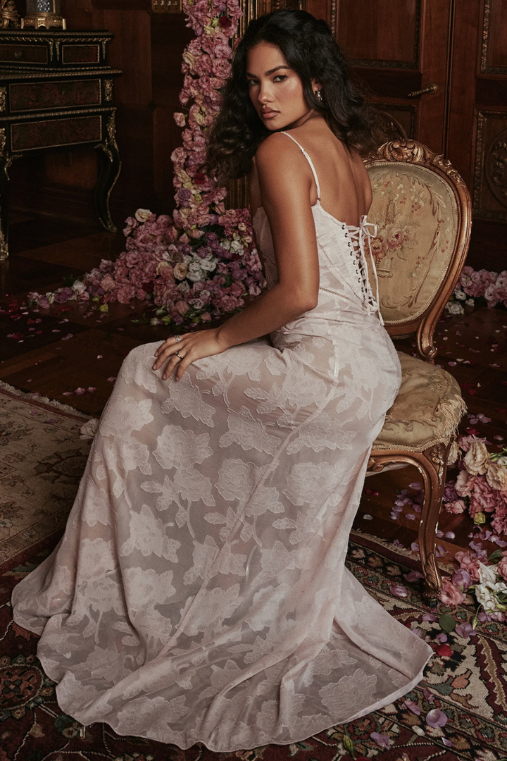 ALLEGRA MAXI DRESS - SOFT ORCHID