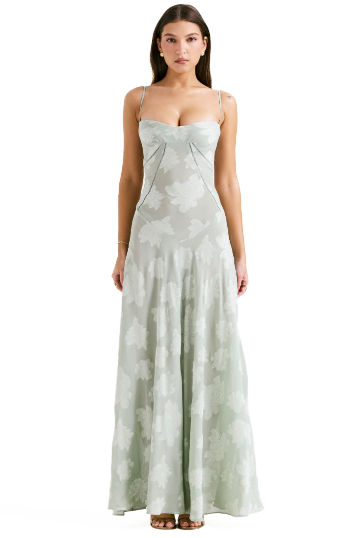 ALLEGRA MAXI DRESS - SOFT ORCHID