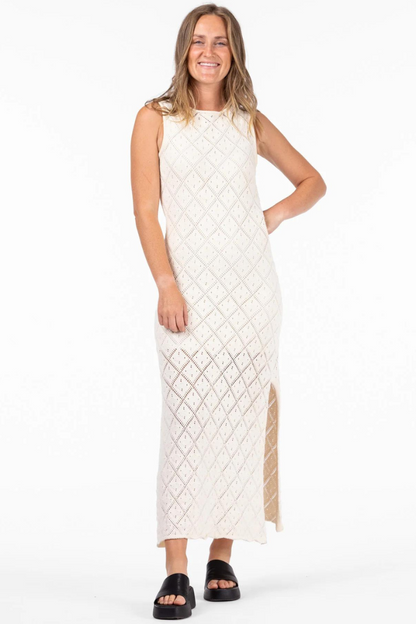 MALTERA SPLIT MAXI DRESS - BLACK &quot; breng more sizes &quot;