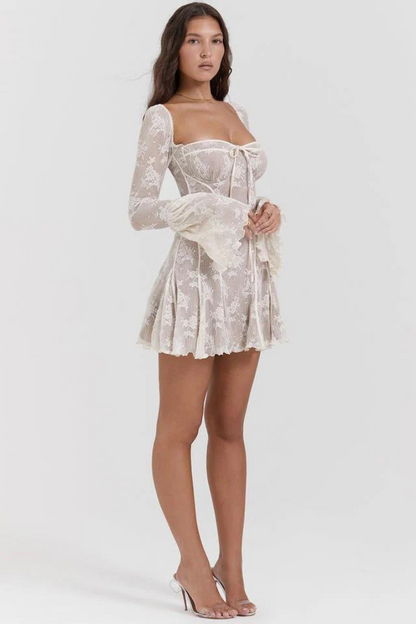 ALEXANDRA MINI DRESS - BLACK