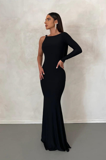 Reversible Emilia Gown-BLACK - Black - M