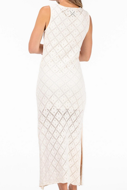 MALTERA SPLIT MAXI DRESS - BLACK &quot; breng more sizes &quot;