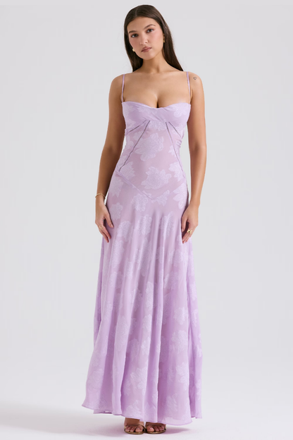 ALLEGRA MAXI DRESS - SOFT PALE ORCHID