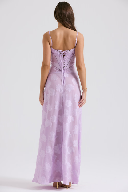 ALLEGRA MAXI DRESS - SOFT PALE ORCHID