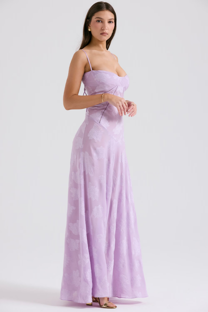 ALLEGRA MAXI DRESS - SOFT PALE ORCHID