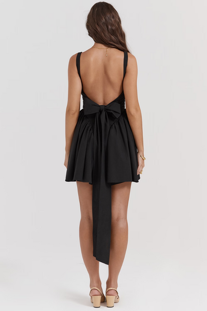 ARIELLA SLEEVELESS MINI DRESS - WHITE - White - M